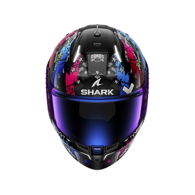 ΚΡΑΝΟΣ SHARK SKWAL i3 HELLCAT ΜΑΥΡΟ/ΜΠΛΕ/ΧΡΩΜΙΟ