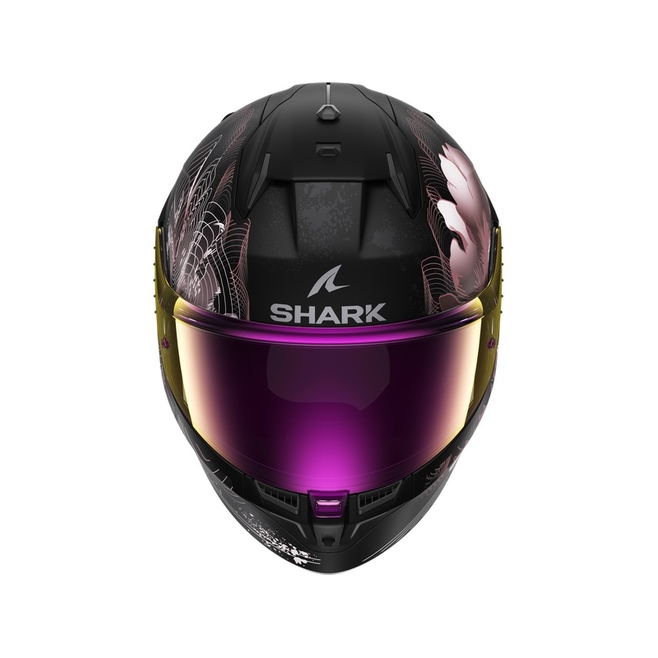 Κράνος SHARK D-SKWAL 3 MAYFER MAT Μαύρο/Βιολετί