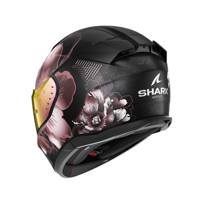 Κράνος SHARK D-SKWAL 3 MAYFER MAT Μαύρο/Βιολετί