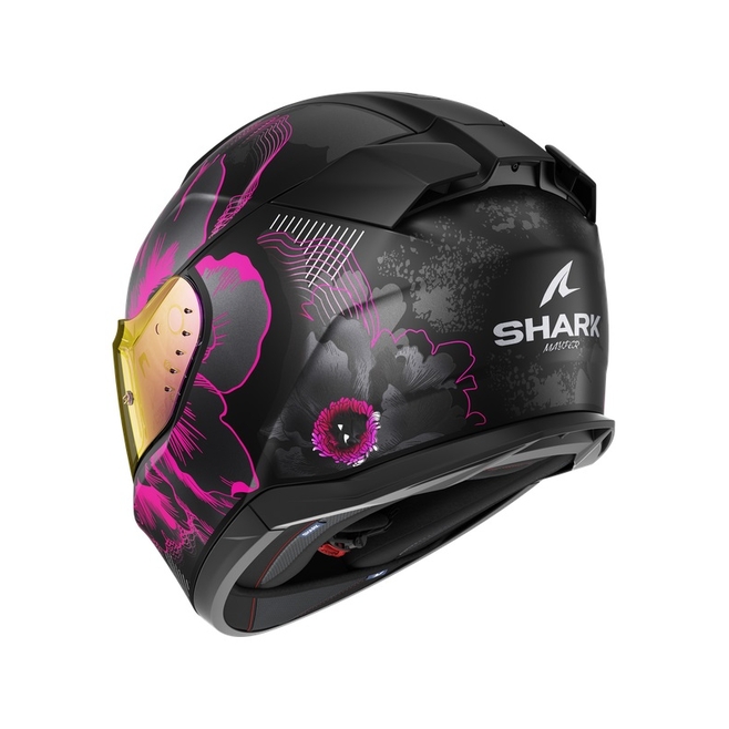 Κράνος SHARK D-SKWAL 3 MAYFER MAT Μαύρο/Μωβ