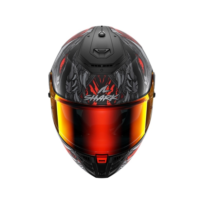ΚΡΑΝΟΣ SHARK SPARTAN RS SHAYTAN MAT ΜΑΥΡΟ/ΚΟΚΚΙΝΟ