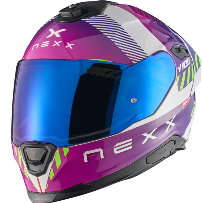 Κράνος  NEXX Y.100R FADE Purple/White