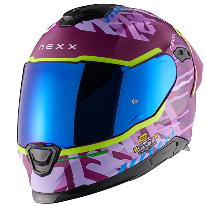 Κράνος NEXX Y.100R URBANGRAM Aubergine Matt