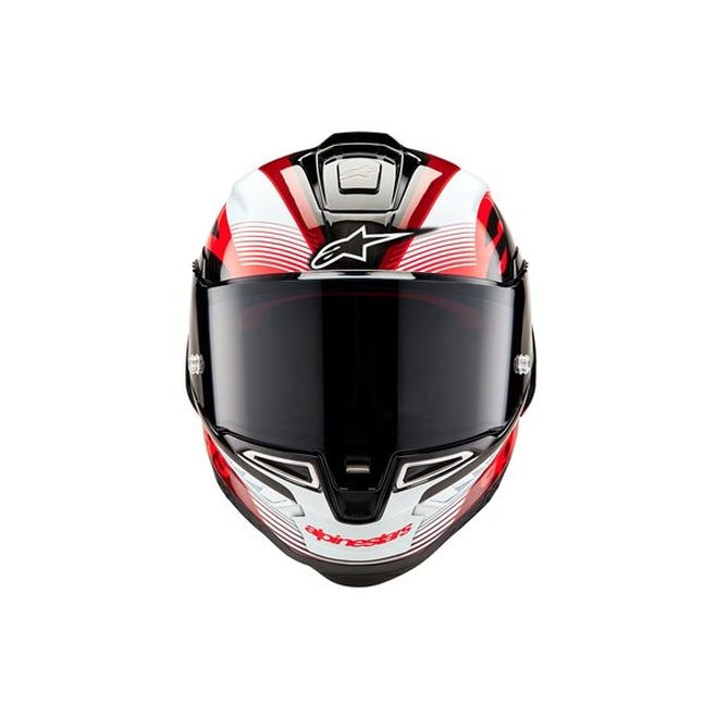 Κράνος Alpinestars Supertech R10 Team Carbon Black Red White