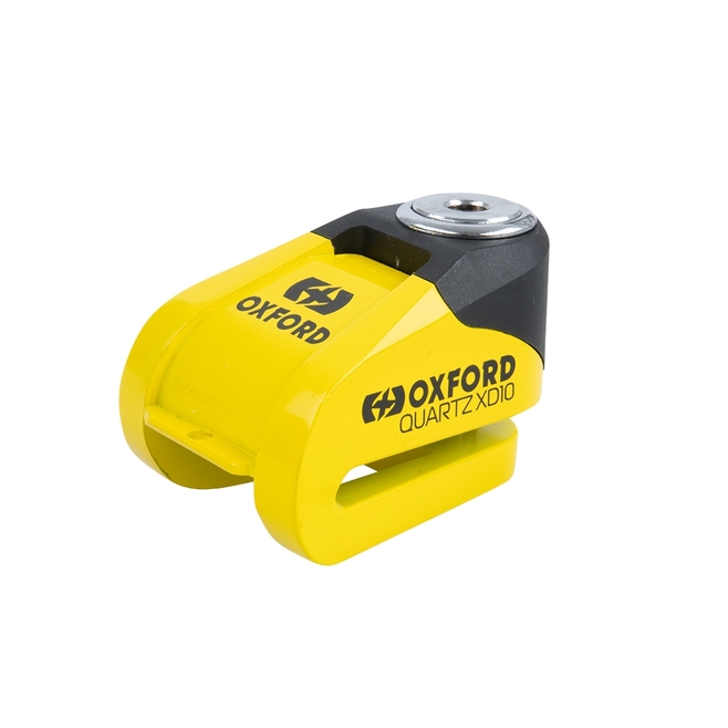 Κλειδαριά δισκοφρένου OXFORD Quartz XD10 Disc Lock Yellow/Black
