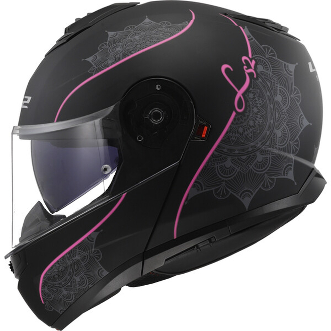 Κράνος LS2 FF908 STROBE II LUX Matt Black Pink