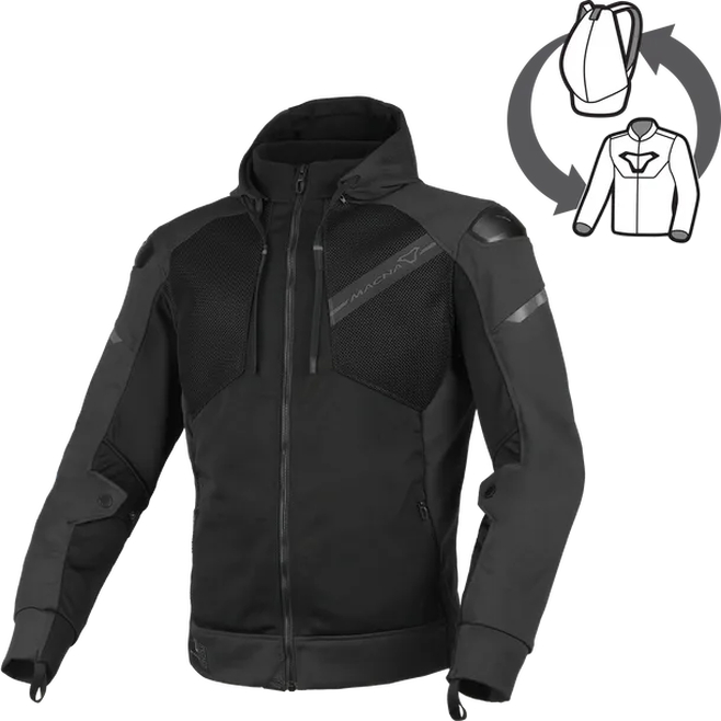 Μπουφάν Καλοκαιρινό MACNA BRERO Black