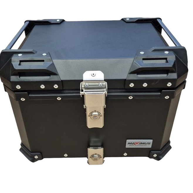 Βαλίτσα MAXIMUS MX702 Αλουμίνιου Μαύρη 45LT