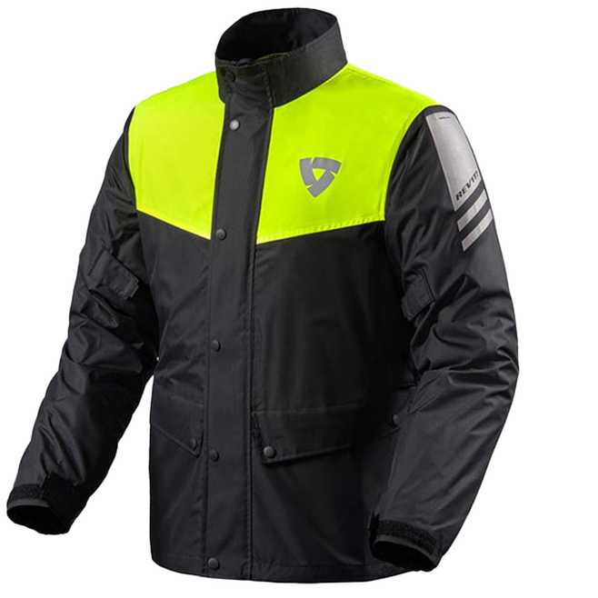 Αδιάβροχο Τζάκετ Revit Nitric 3 H2O Black-Neon