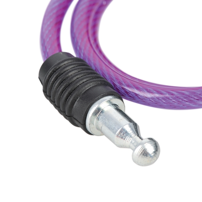 Κλειδαριά Κράνους OXFORD Bumper Cable Lock Purlple