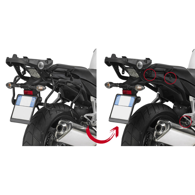 ΠΛΑΙΝΕΣ ΒΑΣΕΙΣ CROSSRUNNER 800'11 GIVI