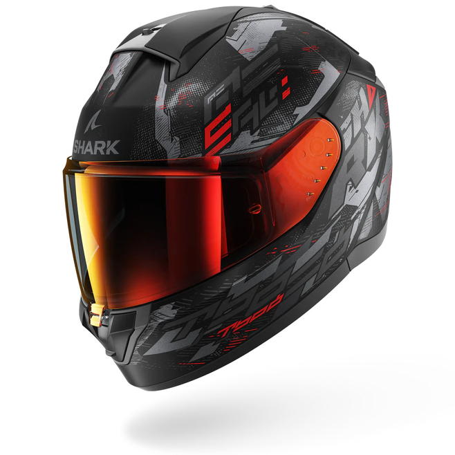 Κράνος SHARK RIDILL 2 MOLOKAI Black/Red