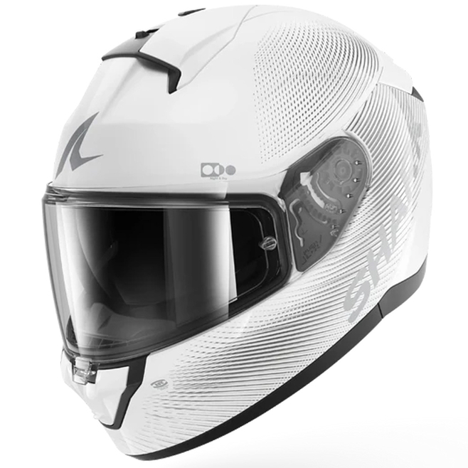 Κράνος SHARK RIDILL 2 SP LYNE White Silver Silver