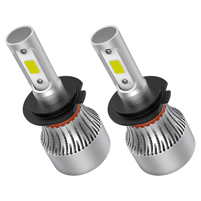 Ζεύγος Λάμπες Led S2 H7 COB 8000LM-6500K