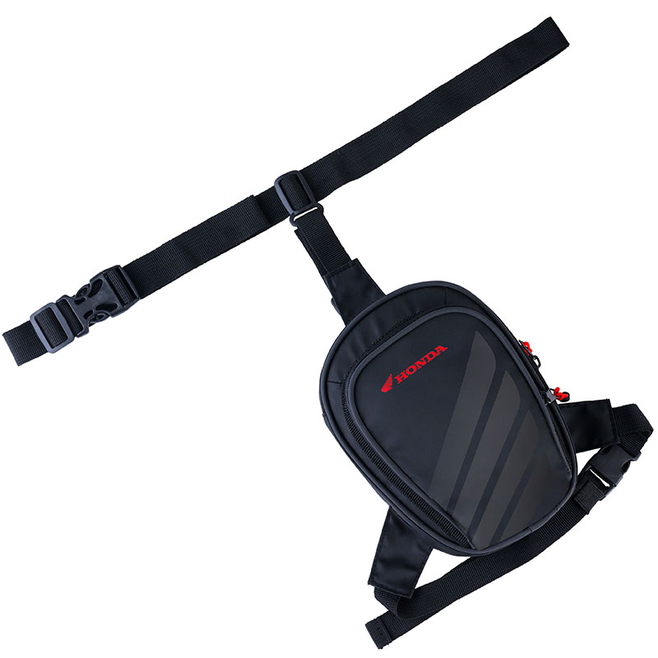 Τσαντάκι ποδιού Honda Rider Black