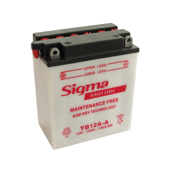 Μπαταρία Sigma Motion YB12A-A