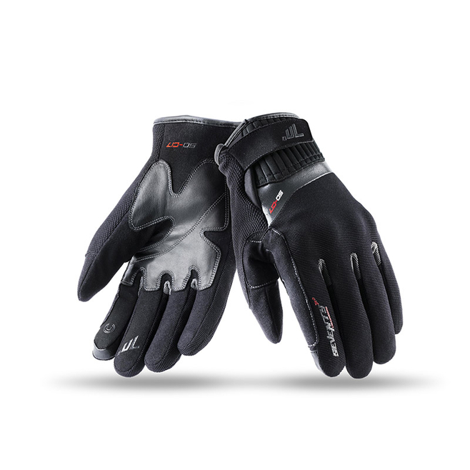 Γάντια μοτοσυκλέτας Seventy SD-C17 Black/Grey