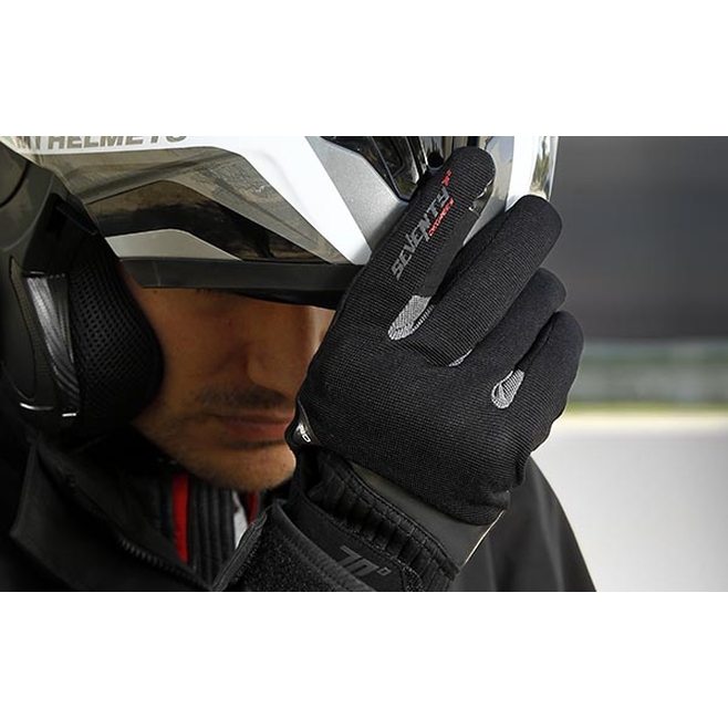 Γάντια μοτοσυκλέτας Seventy SD-C17 Black/Grey
