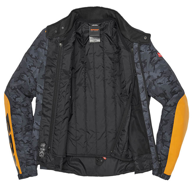 Μπουφάν SPIDI Solar H2OUT Black-Orange Camo