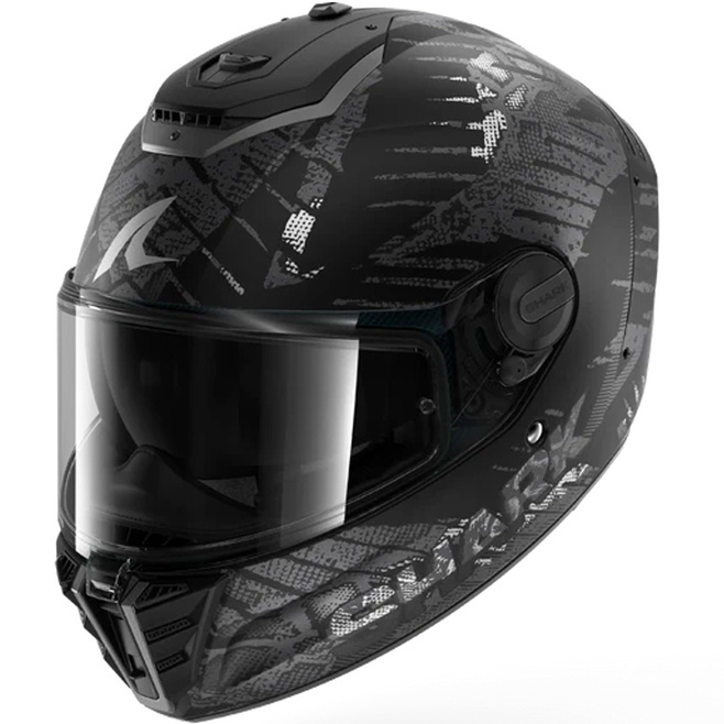Κράνος SHARK SPARTAN RS REPTAIA Mat Black Anthracite