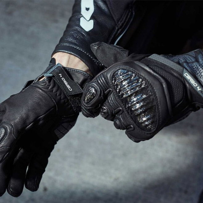 Spidi Καλοκαιρινά Δερμάτινα Γάντια Carbon 4 Coupe