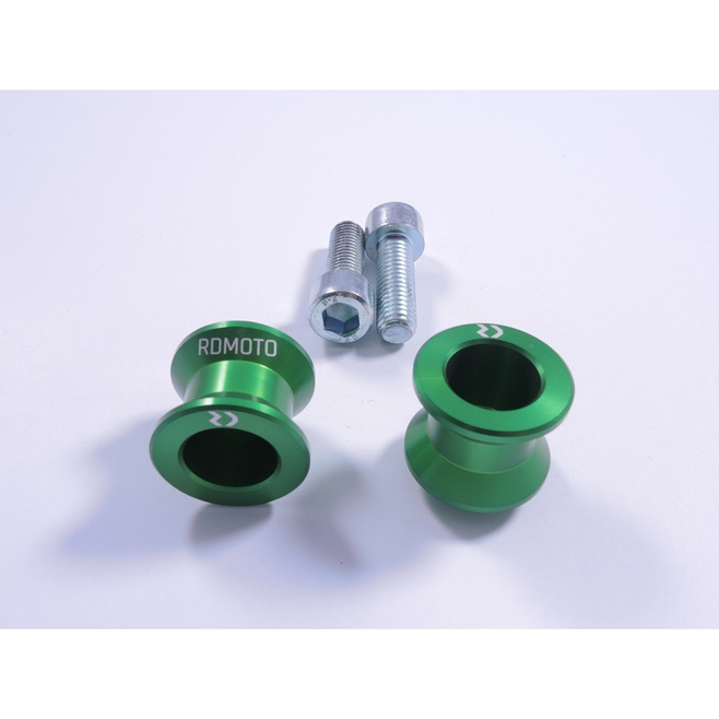 Βίδες Στήριξης Σταντ πίσω τροχού Standard RDmoto M10 Green