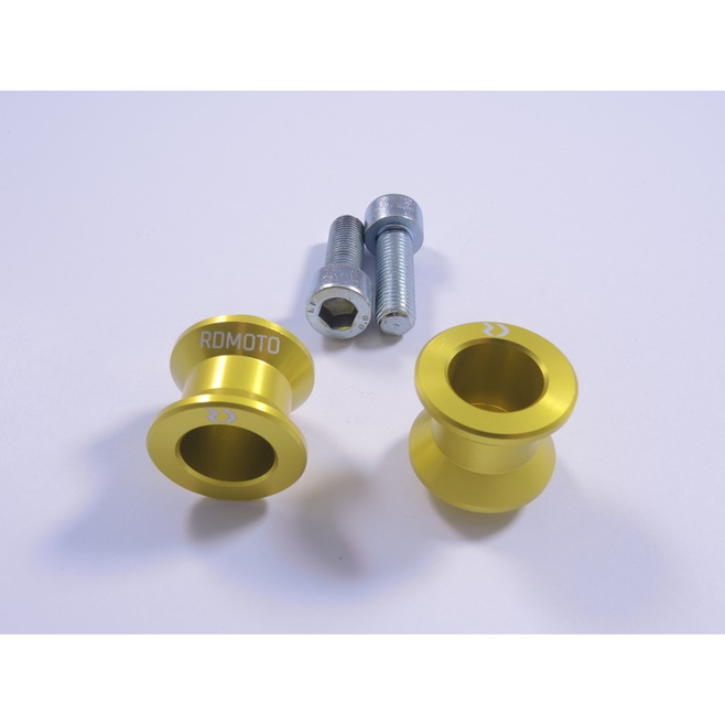 Βίδες Στήριξης Σταντ πίσω τροχού RDmoto M10x1,25mm Gold