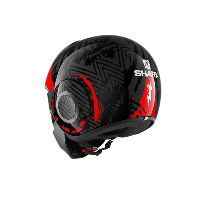 Κράνος Jet Shark Street-Drak Crower Black-Red