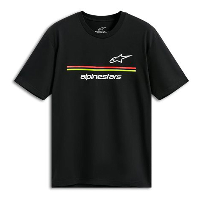 T-Shirt Alpinestars Lanes SS CSF Black