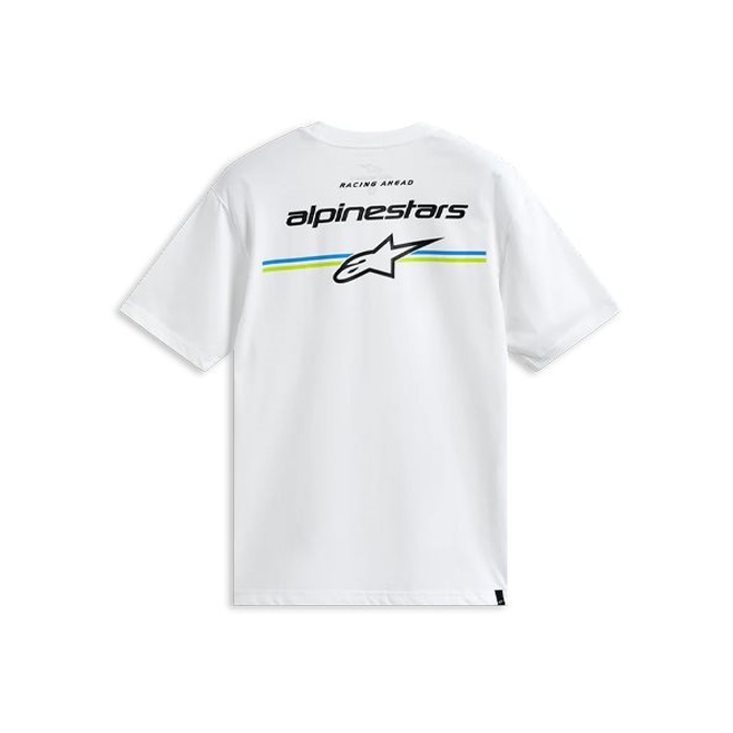 T-Shirt Alpinestars Lanes SS CSF White
