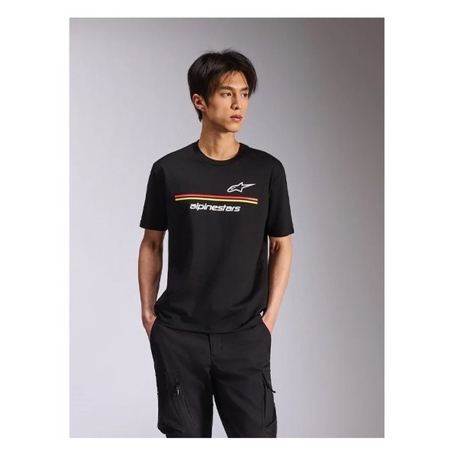 T-Shirt Alpinestars Lanes SS CSF Black