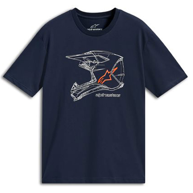 T-Shirt Alpinestars MX Helmet CSF