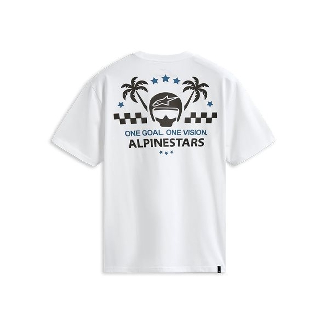 T-Shirt Alpinestars Order CSF White