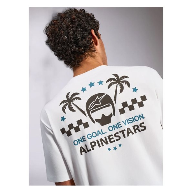 T-Shirt Alpinestars Order CSF White