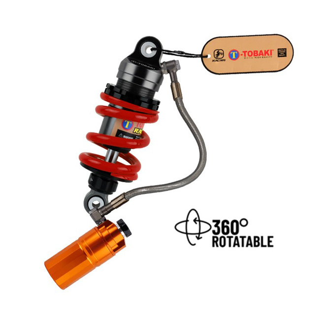 Αμορτισέρ Αερίου Περιστρεφόμενο Tobaki Racing Yamaha Crypton x 135 Κόκκινο