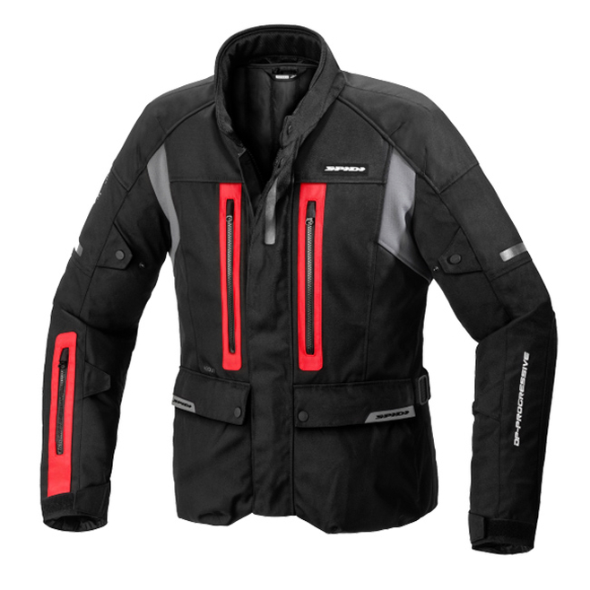 Μπουφάν SPIDI Traveler 3 Black-Red