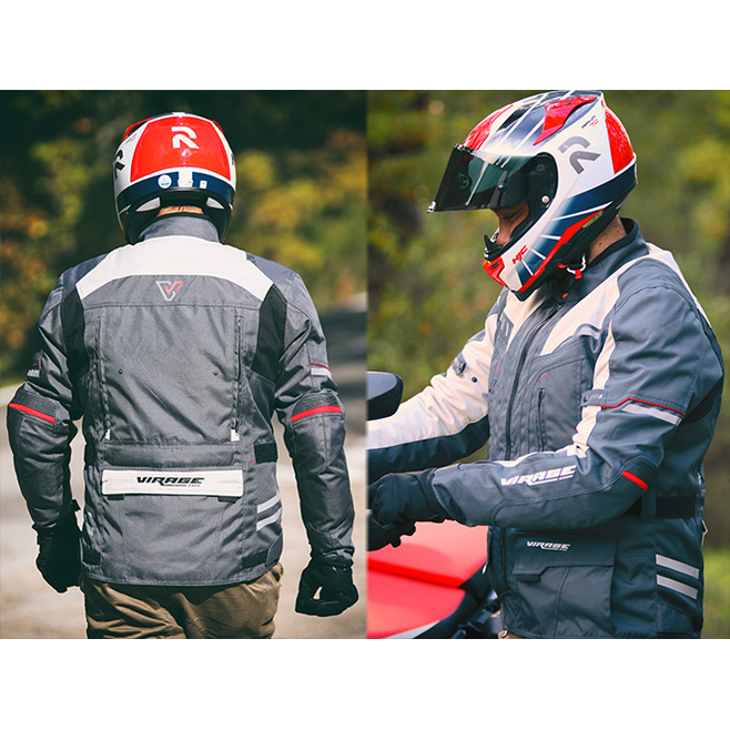 Μπουφάν 4εποχών VIRAGE Traveller Grey/White