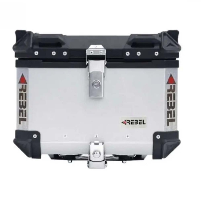 Βαλίτσα Αλουμινίου REBEL Ασημί 45L