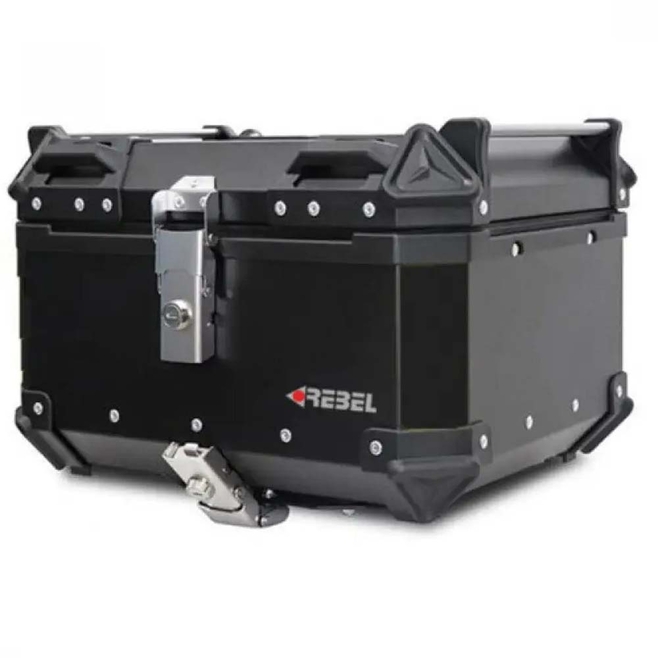 Βαλίτσα Αλουμινίου REBEL Μαύρη 65L