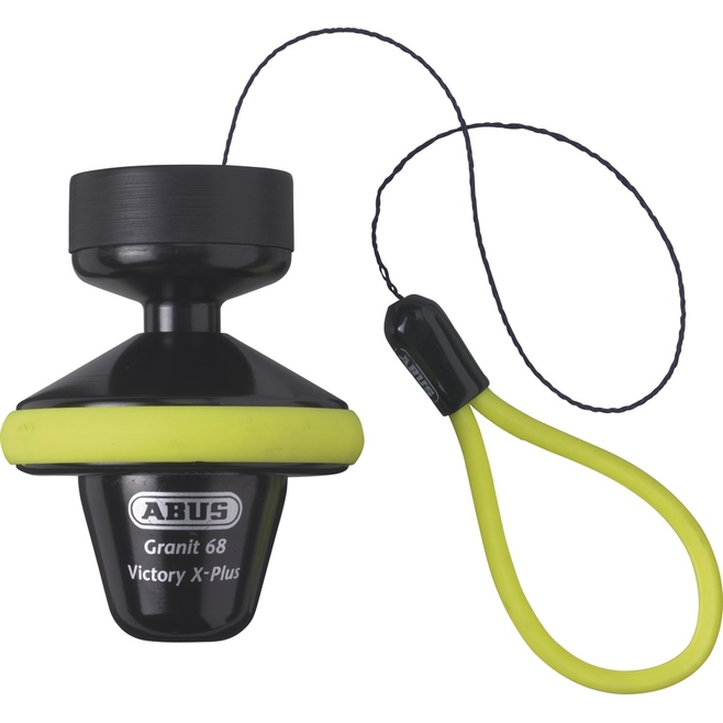 ABUS Granit Vctory X-plus 68 Full Yellow Κλειδαριά δισκοφρένου
