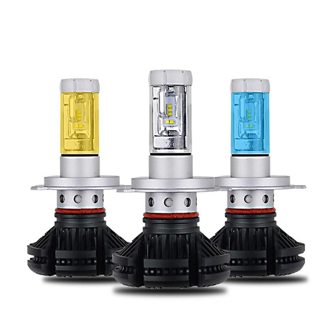 Ζεύγος Λάμπες Led H7 X3 Philips-Zes Chip 6000LM