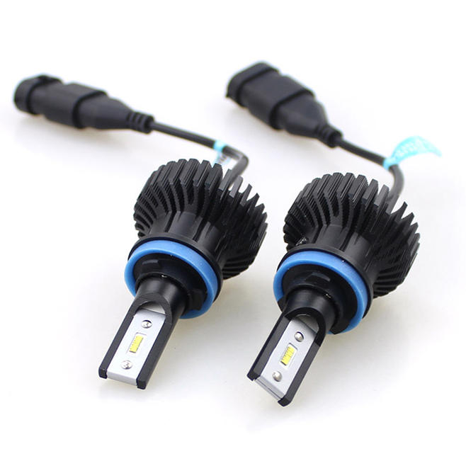 Ζεύγος Λάμπες Led H11 X5 Zes Chip 6000LM-6500K