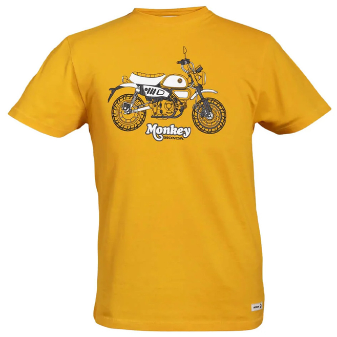 Honda T-Shirt Tribute Monkey Yellow