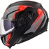 ΚράνοςLS2 FF910 ADVANT II GLIDE Matt Black Grey Red
